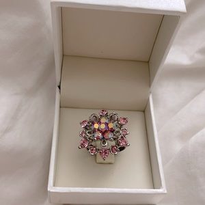 Beautiful Pink flower ring